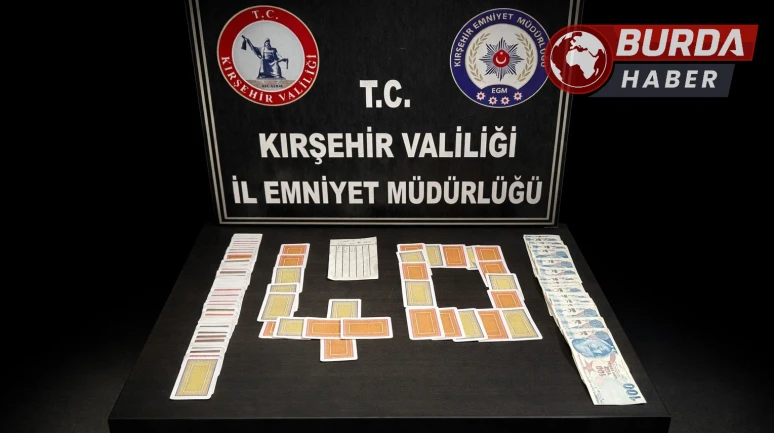 Kırşehir'de Kahvehanede Kumar Oynayan 3 Kişi Yakalandı