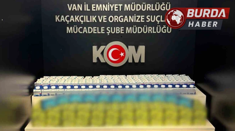 Van'da Yapılan Operasyonda Gümrük Kaçağı Malzemeler Ele Geçirildi
