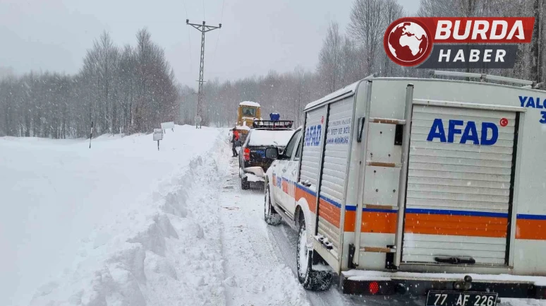 Yalova’da Delmece Yaylası'nda Mahsur Kalan 5 Kişi Kurtarıldı