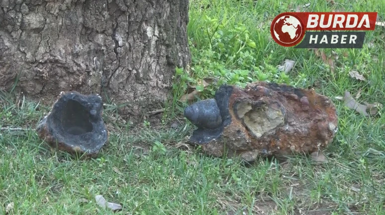 Çanakkale'de Parkta Patlamamış Askeri Mühimmat Bulundu