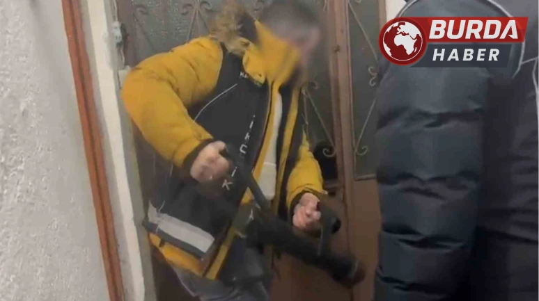 Kayseri'de Uyuşturucudan Aranan Şahıs Sığınakta Yakalandı