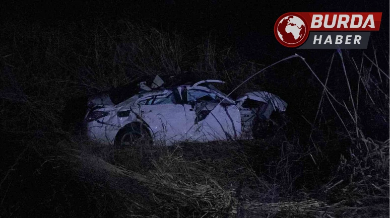 Adana'da Dere Yatağına Düşen Otomobil Kazasında 1 Ölü, 3 Yaralı