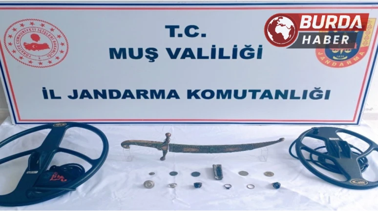 Muş'ta Osmanlı Dönemine Ait Tarihi Eserler Ele Geçirildi