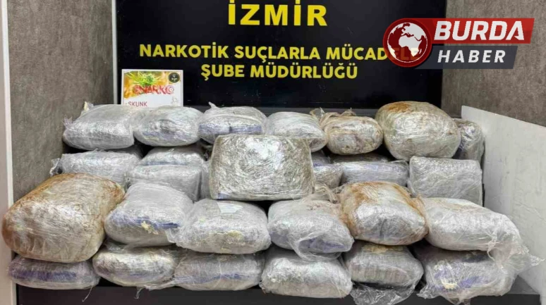 İzmir Çeşme'de 65 Kilo Uyuşturucu Ele Geçirildi, 1 Kişi Tutuklandı
