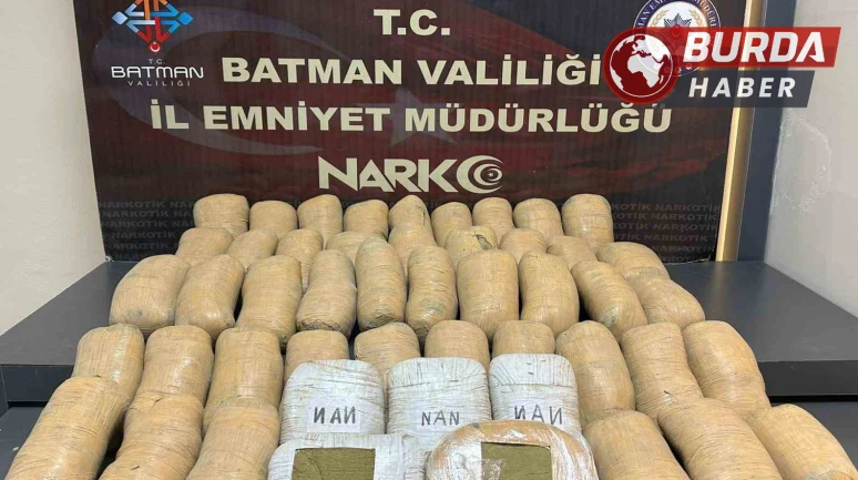 Batman'da Tırda 51 Kilo Esrar Ele Geçirildi, 1 Kişi Tutuklandı