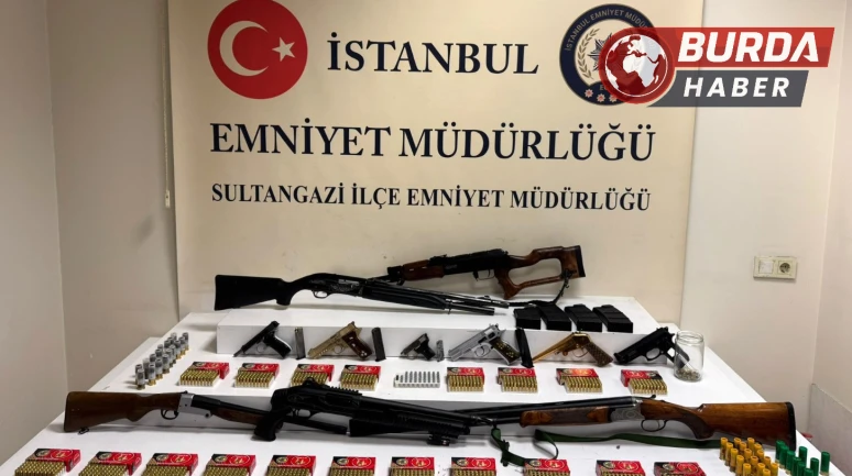 İstanbul Sultangazi'de Kaçak Silah Ticareti Yapan 3 Şüpheli Yakalandı