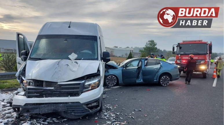 İzmir’de zincirleme kaza: 1 kişi hayatını kaybetti