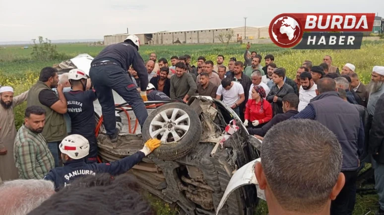 Şanlıurfa’da trafik kazası: 2 kişi  hayatını kaybetti
