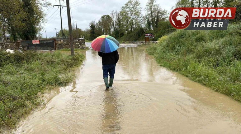 Sağanak köprü yıktı, tarım arazileri ve evleri su bastı