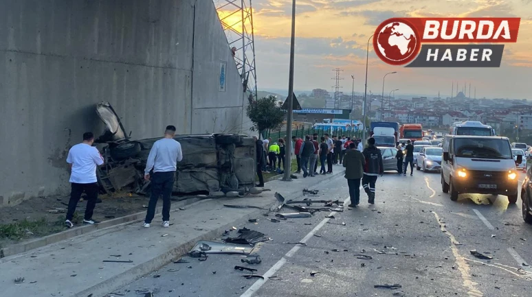 Arnavutköy’de zincirleme kaza: 5 kişi yaralandı