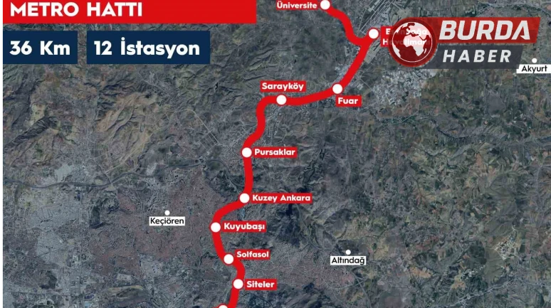 Esenboğa Havalimanı Metrosu’nun ihalesi 30 Haziran’da yapılacak