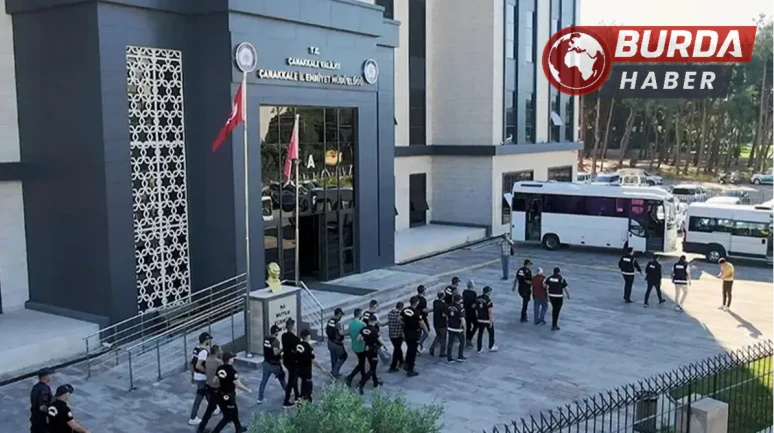 Çanakkale’de göçmen kaçakçılığı yapan suç örgütü çökertildi