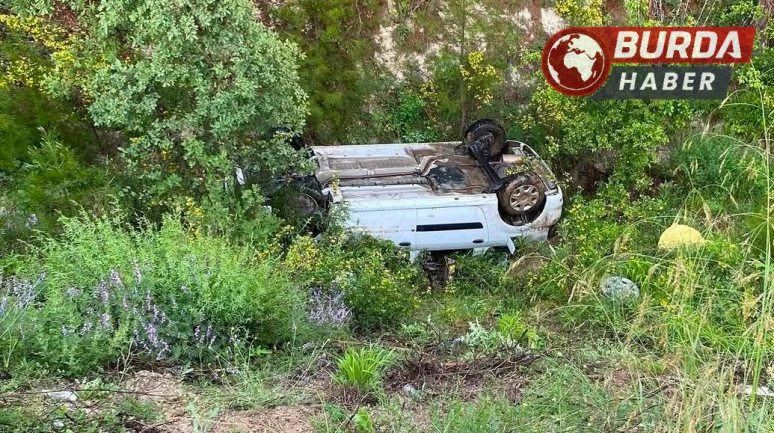 Burdur’da otomobil takla attı: 1 kişi öldü