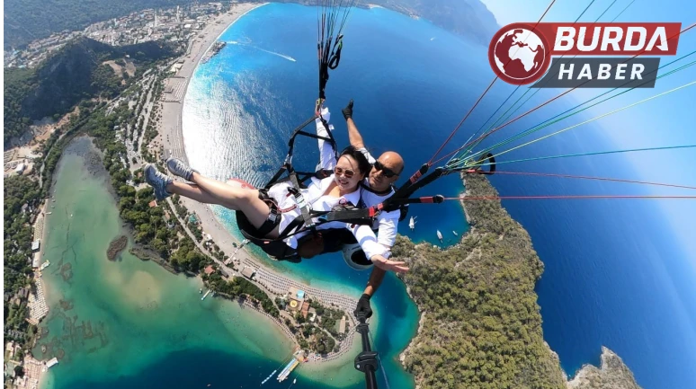 Fethiye’de 7 günde 8 bin 435 kişi yamaç paraşütü uçuşu gerçekleştirdi