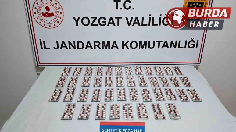 613 sentetik uyuşturucu hap ele geçirildi