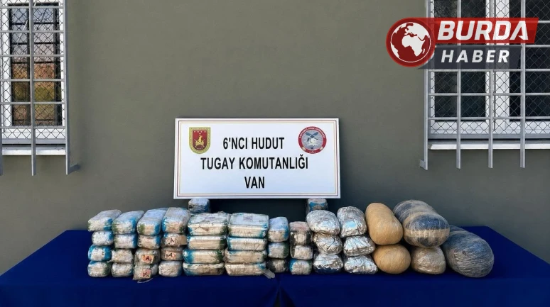 Van’da 44 kilo uyuşturucu ele geçirildi