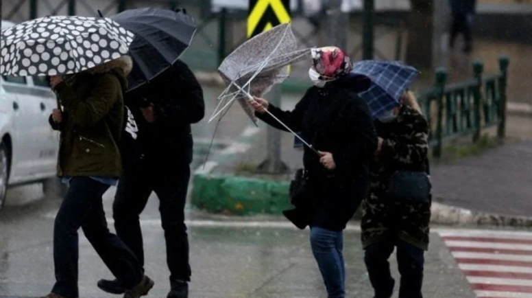 Bursa'da etkili fırtına, ağaçları devirerek çatıları uçurdu!