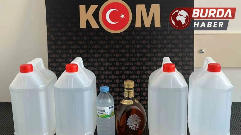 Kırşehir'de Yılbaşı Öncesi 20 Litre Etil Alkol Ele Geçirildi