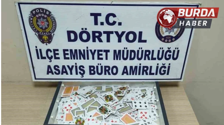 Hatay'da Polis Baskını: Kumar Oynayan 10 Kişiye 92 Bin TL Ceza