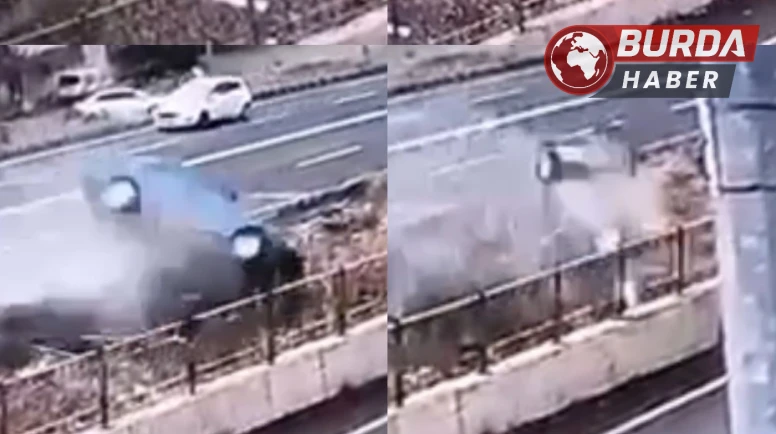 Kahramanmaraş'ta Otomobil Drenaj Kanalına Uçtu