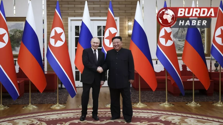 Putin, savaşa asker gönderen Kuzey Kore’ye teşekkür etti.