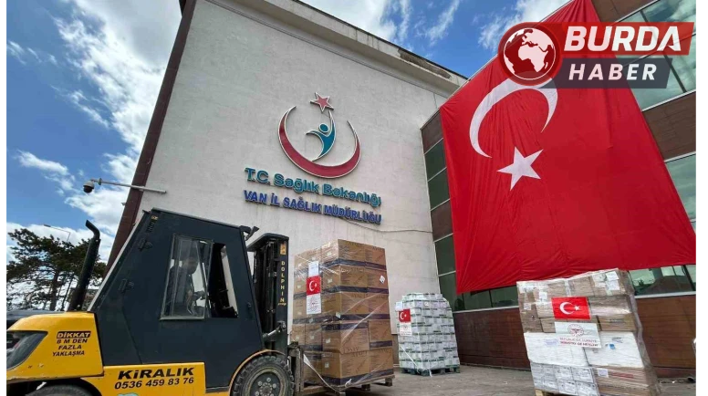 Türkiye’den İran’a sağlık desteği