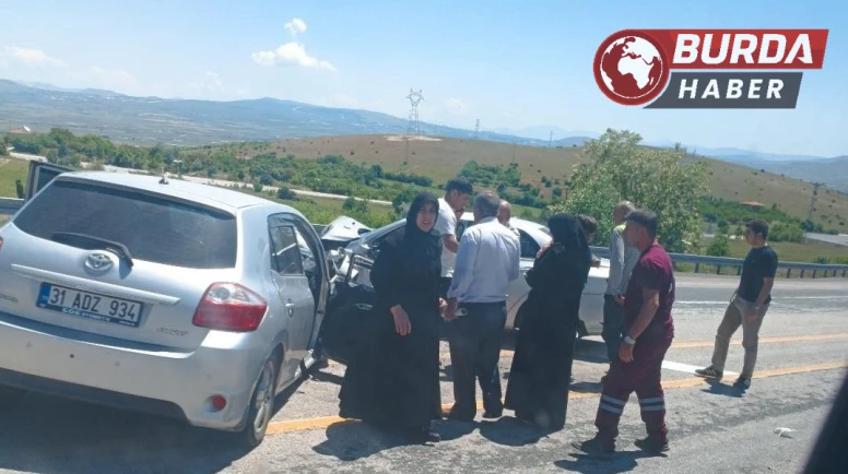Elazığ’da trafik kazası: 4 kişi yaralandı