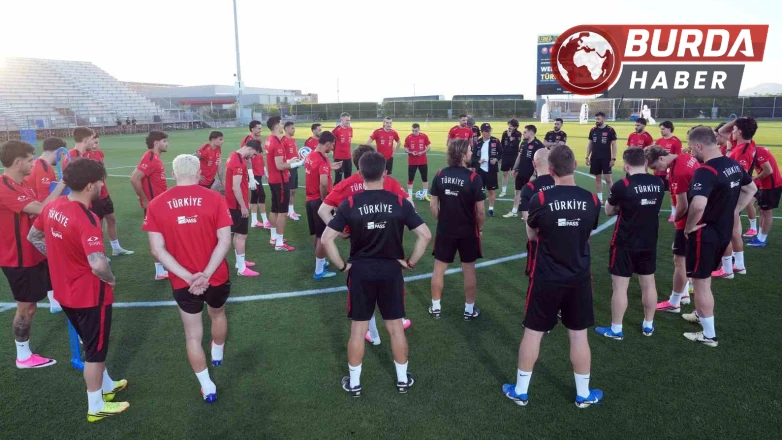 A Milli Futbol Takımı, son çalışmasını yaptı