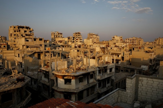 Suriye'deki iç savaşın en çok iz bıraktığı kentlerden biri Şam.