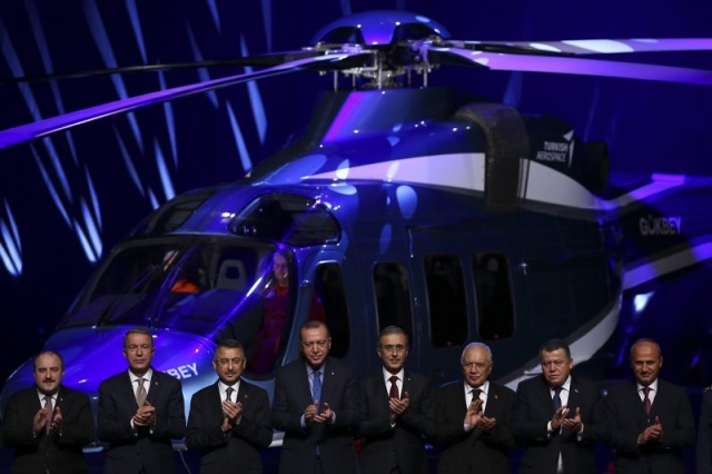 Türkiye'nin genel maksat ihtiyaçlarına yönelik olarak üretilen, yerli helikopterin ismi Cumhurbaşkanı Erdoğan tarafından Gökbey olarak duyuruldu.