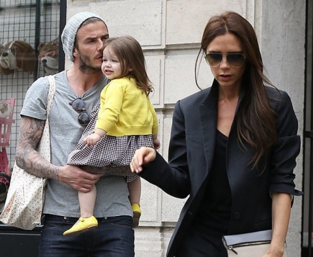 Victoria ve David Beckham çifti...