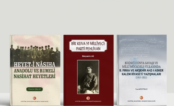 Atatürk Araştırma Merkezi Yayınlarına 3 yeni eser daha eklendi