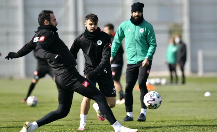Konyaspor, Kasımpaşa maçı hazırlıklarını sürdürdü