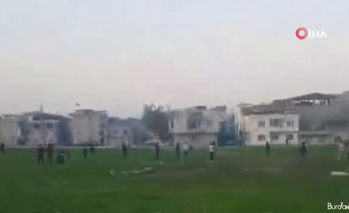 Bursa’da sokağa çıkma kısıtlamasında çift kale maç yaptılar
