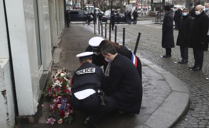 Fransa’da Charlie Hebdo saldırısının 6. yıldönümü için tören düzenlendi
