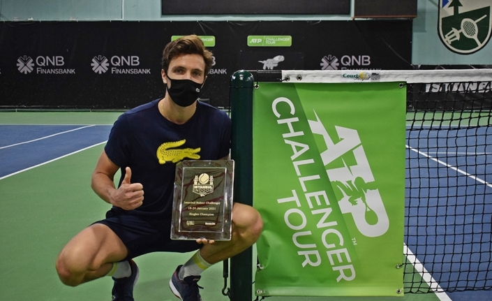İstanbul Indoor Challenger’da şampiyon Rinderknech