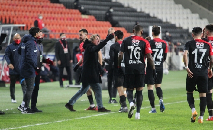 Süper Lig: Gaziantep FK: 1 - Hatayspor: 0 (İlk yarı)