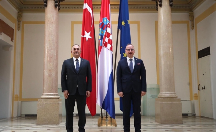 Bakan Çavuşoğlu’ndan Hırvatistan’a yönelik dostluk mesajı