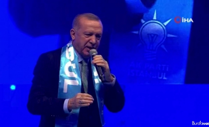 Cumhurbaşkanı Erdoğan: “Onlara rağmen Kanal İstanbul’u yapacağız, inadına yapacağız”