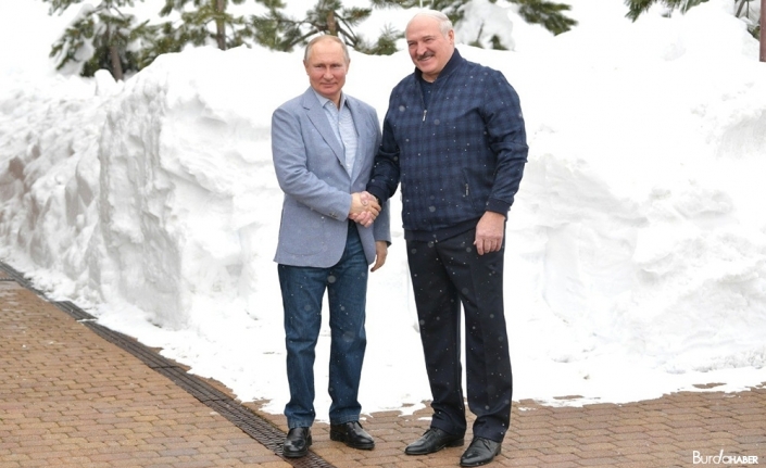 Rusya Devlet Başkanı Putin, Belarus Devlet Başkanı Lukaşenko ile bir araya geldi