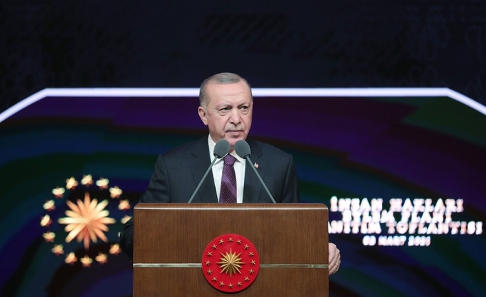 Cumhurbaşkanı Erdoğan İnsan Hakları Eylem Planı’nı kamuoyuna açıkladı