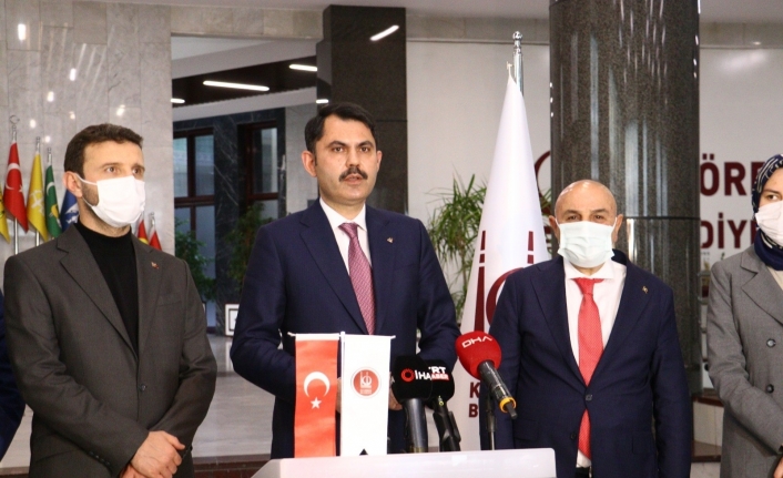 Bakan Kurum: “Ankara’ya 4 milyon metrekare büyüklüğünde 19 tane millet bahçesi yapıyoruz”