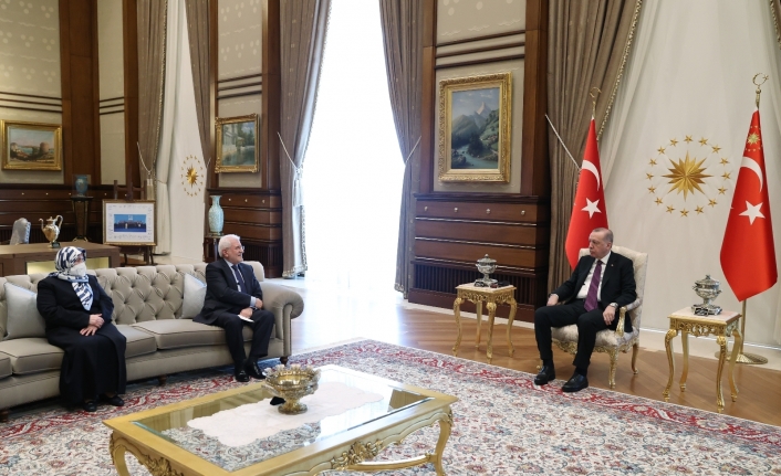 Cumhurbaşkanı Erdoğan, Şehit Savcı Kiraz’ın ailesini kabul etti