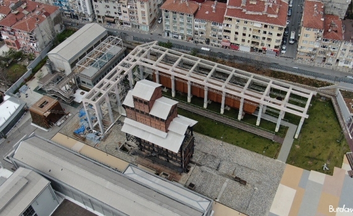 Kadıköy’de restore edilen tarihi Hasanpaşa Gazhanesinin son hali havadan görüntülendi