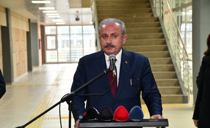 TBMM Başkanı Mustafa Şentop, Kuzey Makedonya Adalet Bakanı Marichijk’i kabul etti