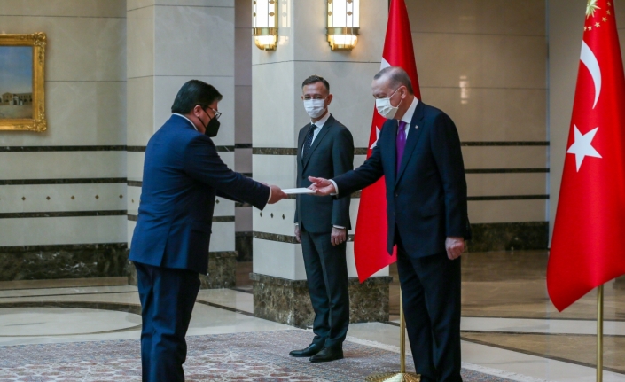 Cumhurbaşkanı Erdoğan, Şili Büyükelçisini kabul etti