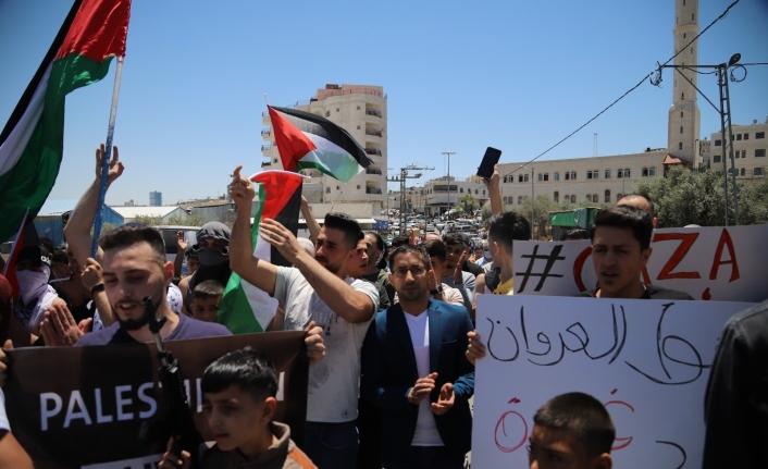 İsrail’den El Halil’deki Filistinlilerin gösterisine müdahale: 5 yaralı