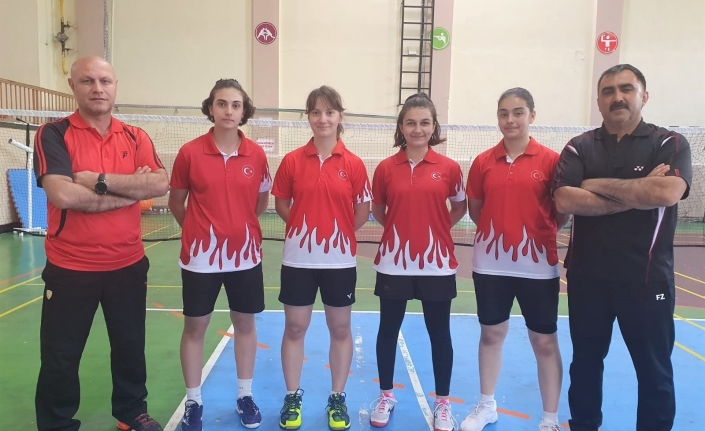 Erzincanlı sporcular Badminton Milli Takımının vazgeçilmezi oldu