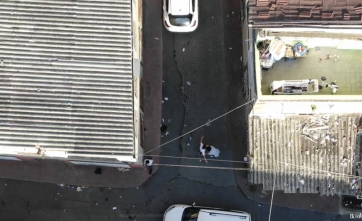 İstanbul’da suç makinesi şahıs drone ile yakalandı