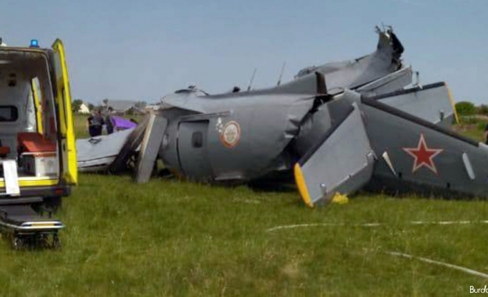 Rusya’da uçak düştü: 9 ölü, 15 yaralı